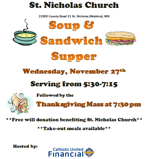 Soup Supper 2019 – Church of Saint Nicholas